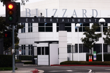 Le siège d’Activision Blizzard, à Irvine (Californie, Etats-Unis), le 18 janvier 2022.